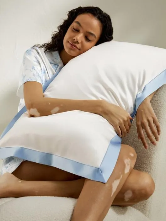 19MM La Terra Serenity Silk Pillowcase Home Lilysilk Silk Pillowcases
