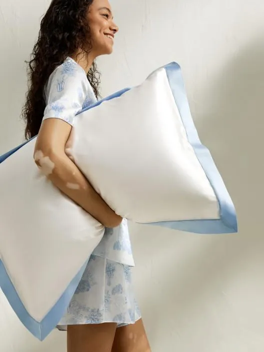 19MM La Terra Serenity Silk Pillowcase Home Lilysilk Silk Pillowcases