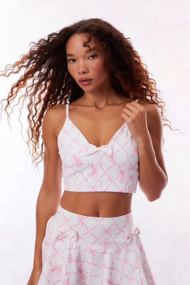 Active Women LoveShackFancy Ridgeson Active Bra Sweetheart Pink Active Women LoveShackFancy Ridgeson Active Bra Sweetheart Pink