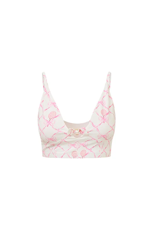 Active Women LoveShackFancy Ridgeson Active Bra Sweetheart Pink Active Women LoveShackFancy Ridgeson Active Bra Sweetheart Pink