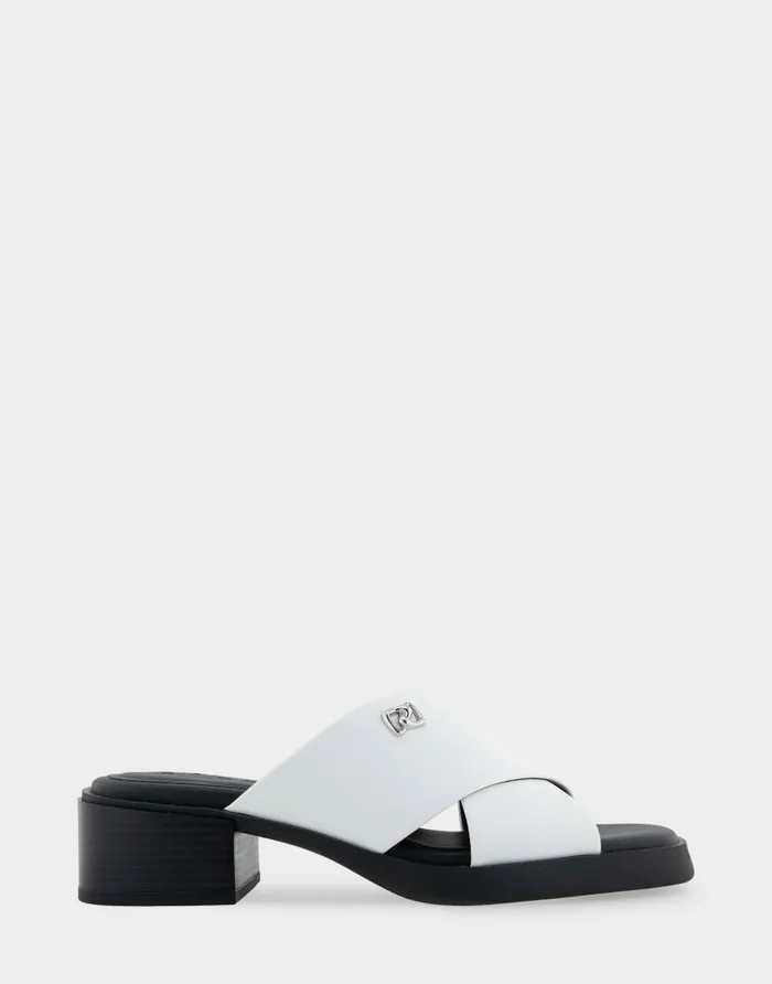 Aerosoles Comfortable Women039s Crisscross Slip On Low Block Heel Sandal In White Faux Leather White Faux Leather Women Wide Width Sandals Aerosoles Comfortable Women039s Crisscross Slip On Low Block Heel Sandal In White Faux Leather White Faux Leather Women Wide Width Sandals