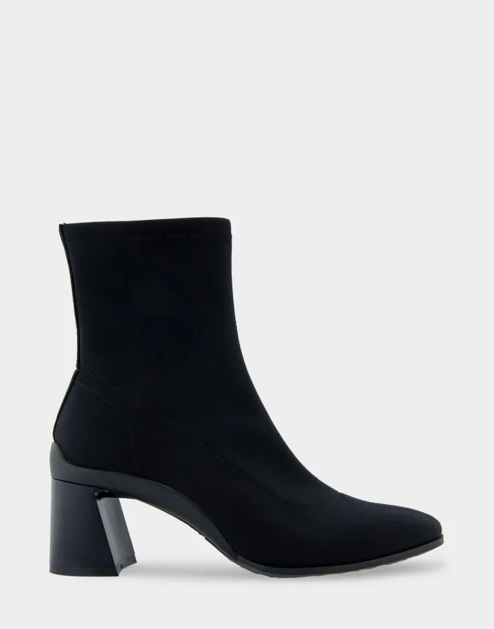 Aerosoles Comfortable Women039s Heeled Ankle Boot In Black Stretch Gabardine Fabric Black Stretch Gabardine Fabric Women Heeled Boots Aerosoles Comfortable Women039s Heeled Ankle Boot In Black Stretch Gabardine Fabric Black Stretch Gabardine Fabric Women Heeled Boots