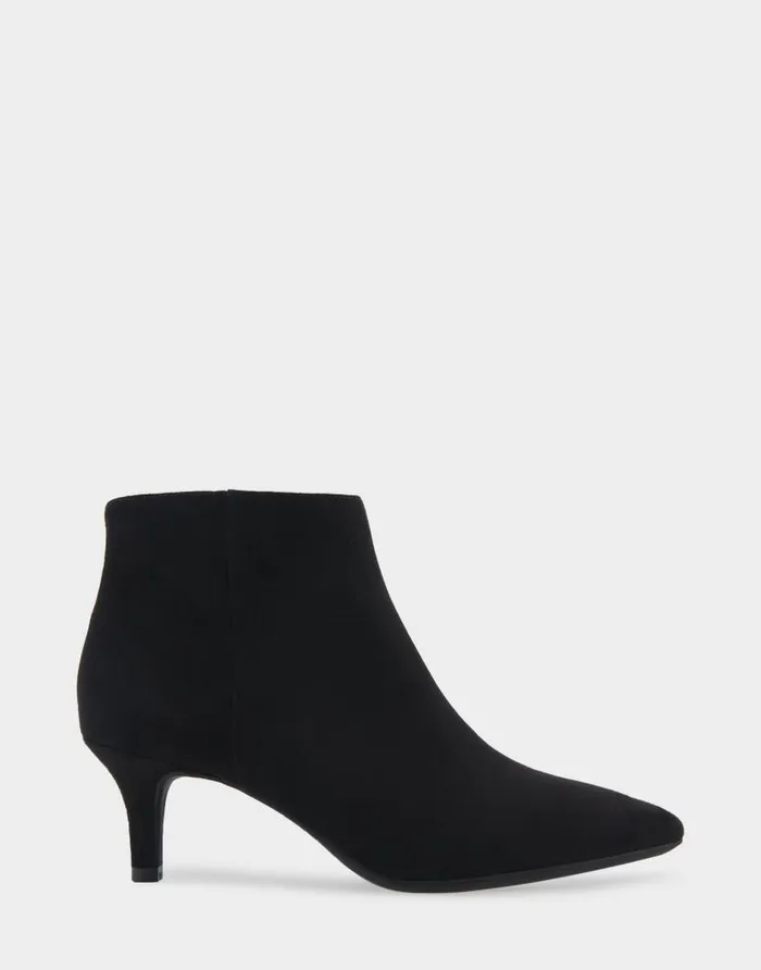 Aerosoles Comfortable Women039s Kitten Heel Ankle Boot In Black Faux Suede Black Faux Suede Women Ankle Boots Aerosoles Comfortable Women039s Kitten Heel Ankle Boot In Black Faux Suede Black Faux Suede Women Ankle Boots