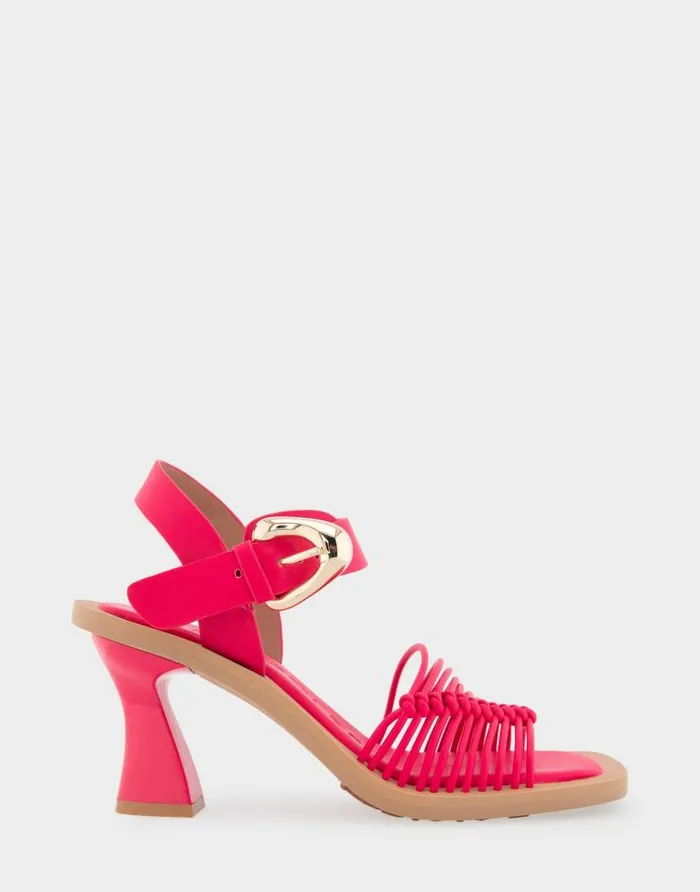 Aerosoles Comfortable Women039s Macrame Sculpted Heel Sandal In Virtual Pink Faux Leather Virtual Pink Faux Leather Women Clogs and Mules Aerosoles Comfortable Women039s Macrame Sculpted Heel Sandal In Virtual Pink Faux Leather Virtual Pink Faux Leather Women Clogs and Mules