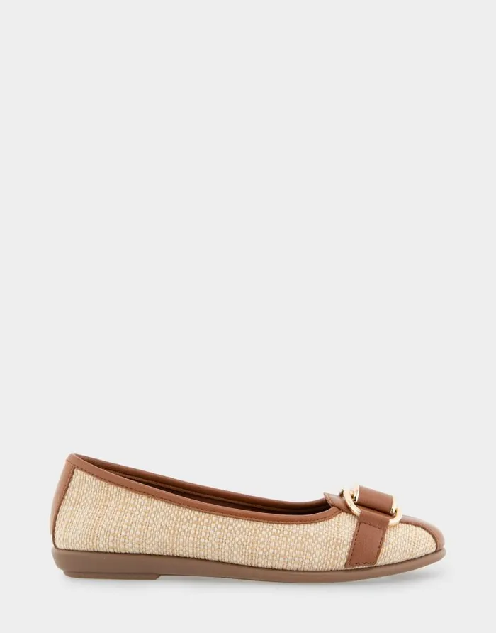 Aerosoles Comfortable Women039s Ornamented Flat In Natural Raffia Combo Raffia Fabric Natural Raffia Combo Women Wide Width Flats Aerosoles Comfortable Women039s Ornamented Flat In Natural Raffia Combo Raffia Fabric Natural Raffia Combo Women Wide Width Flats