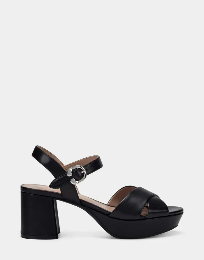 Aerosoles Comfortable Women039s Sandal In Black Genuine Leather Black Leather Women Dress Aerosoles Comfortable Women039s Sandal In Black Genuine Leather Black Leather Women Dress