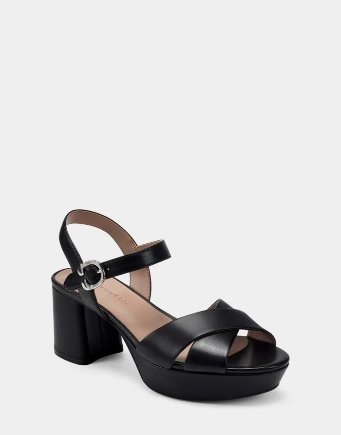 Aerosoles Comfortable Women039s Sandal In Black Genuine Leather Black Leather Women Dress