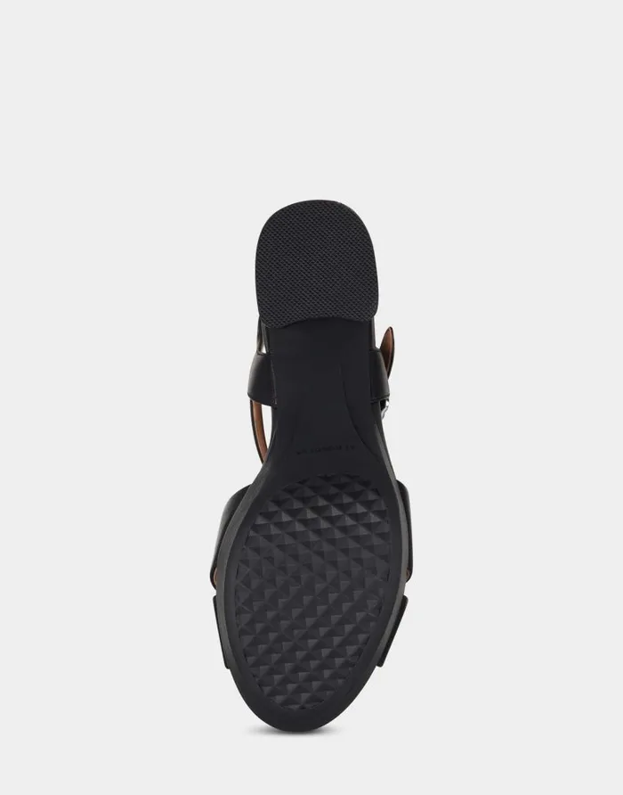 Aerosoles Comfortable Women039s Sandal In Black Genuine Leather Black Leather Women Dress