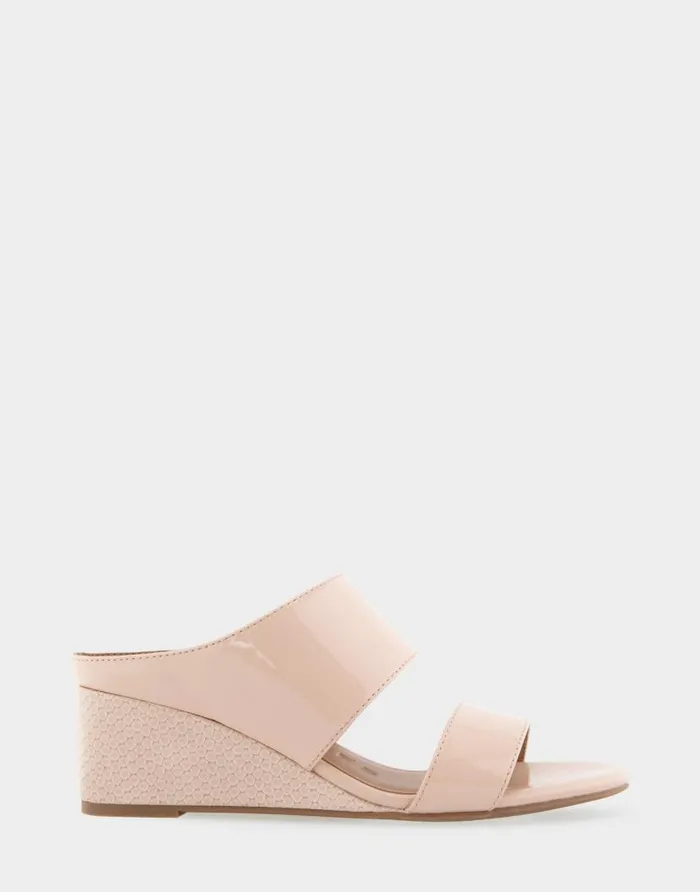 Aerosoles Comfortable Women039s Two Band Mid Wedge Slide Sandal In Cipria Faux Leather Cipria Faux Leather Women Dress Aerosoles Comfortable Women039s Two Band Mid Wedge Slide Sandal In Cipria Faux Leather Cipria Faux Leather Women Dress