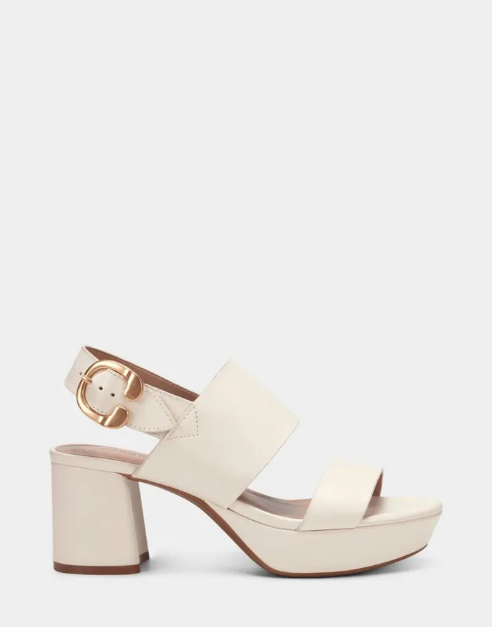 Aerosoles Eggshell Leather Women Platforms