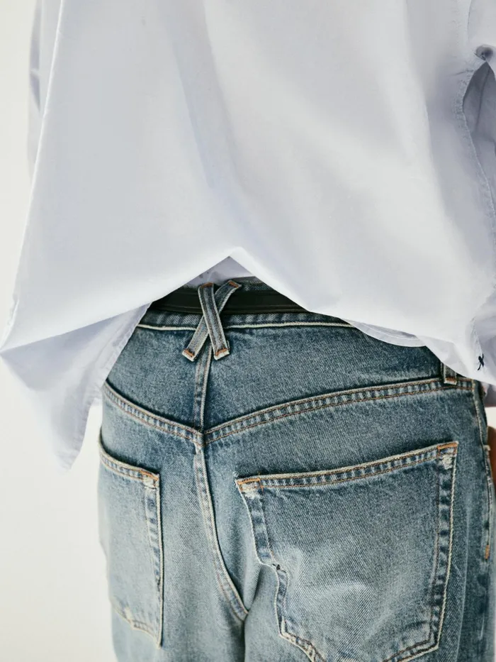 Alex Mill Denim Men Am Relaxed Straight 5 Pocket Jean