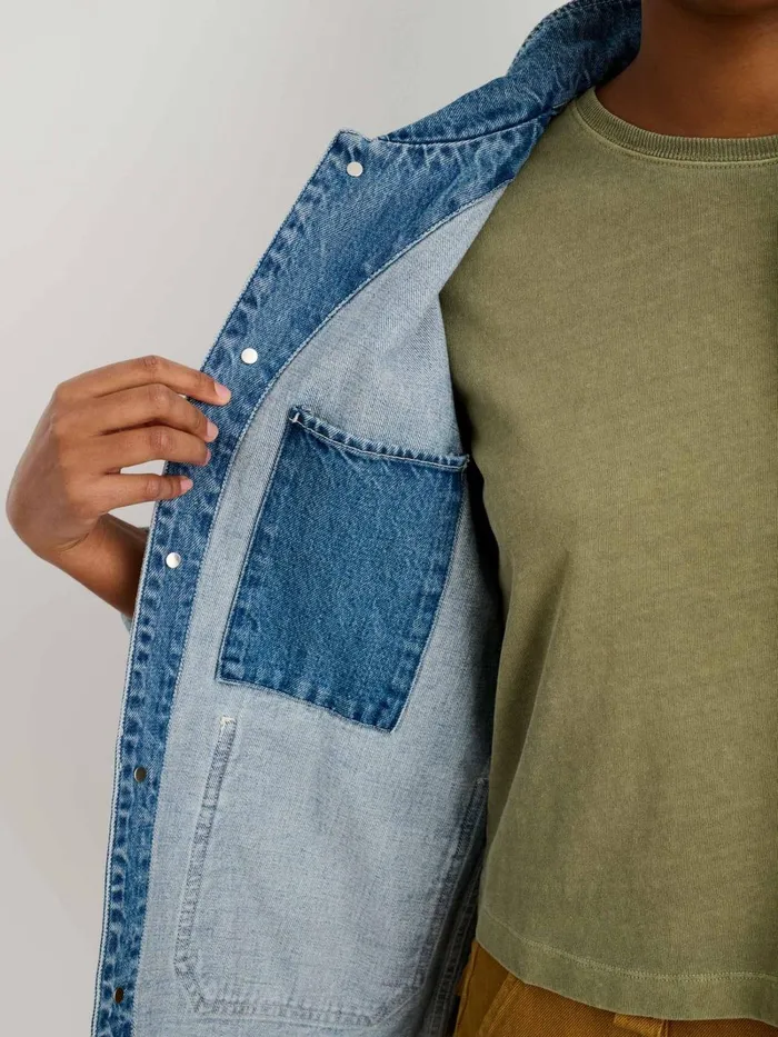 Alex Mill Denim Women Britt Work Jacket In Denim
