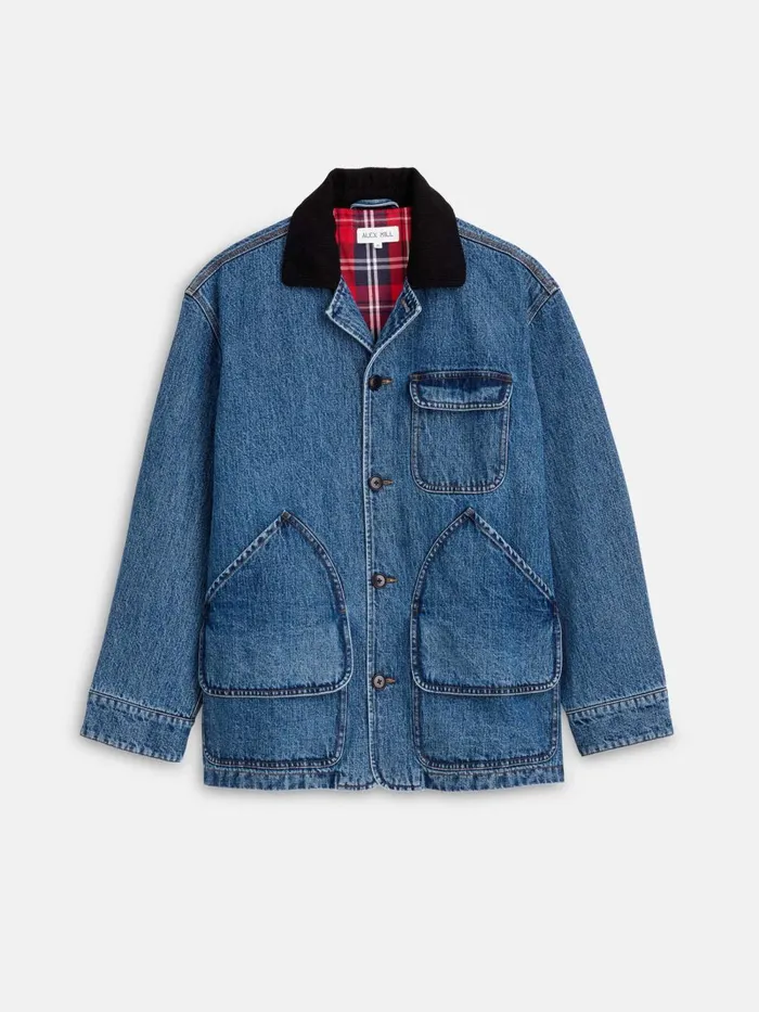 Alex Mill Jackets Coats Men Frontier Jacket In Denim