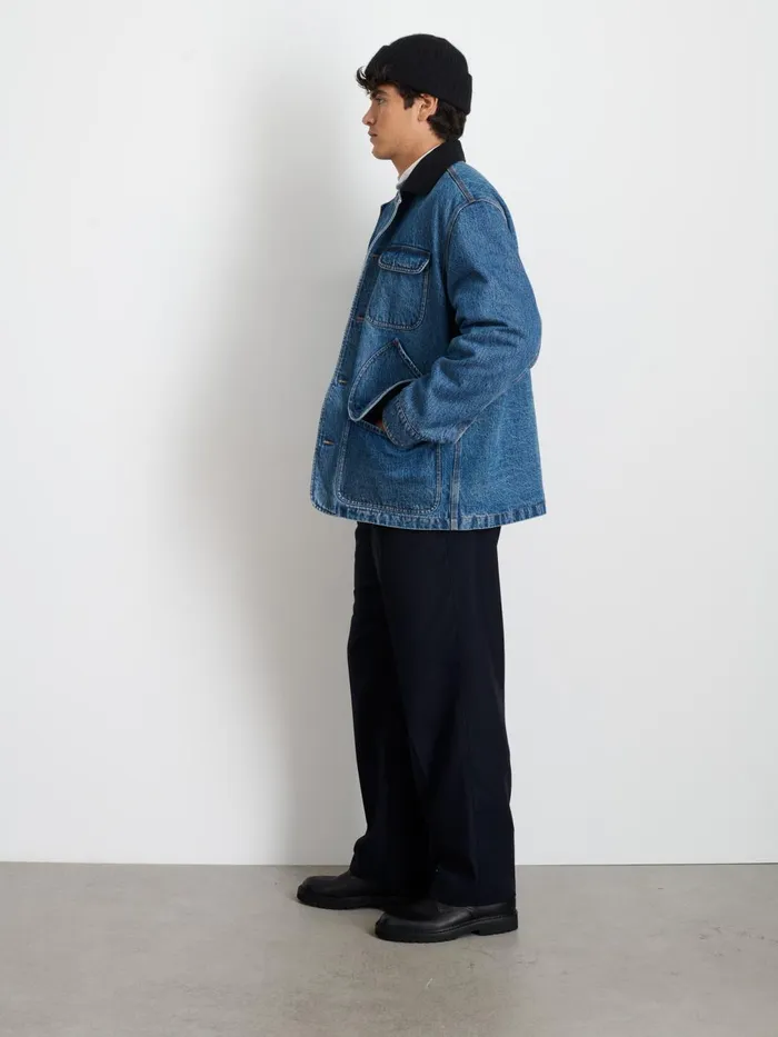 Alex Mill Jackets Coats Men Frontier Jacket In Denim