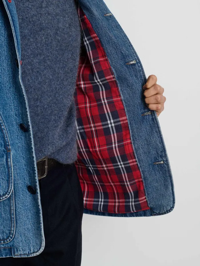 Alex Mill Jackets Coats Men Frontier Jacket In Denim