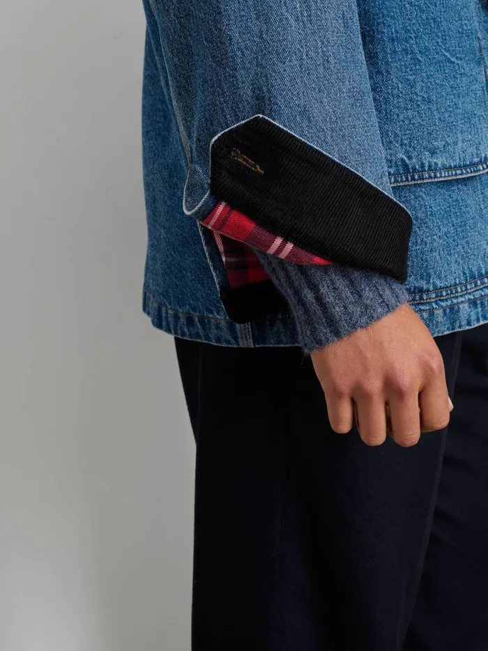 Alex Mill Jackets Coats Men Frontier Jacket In Denim