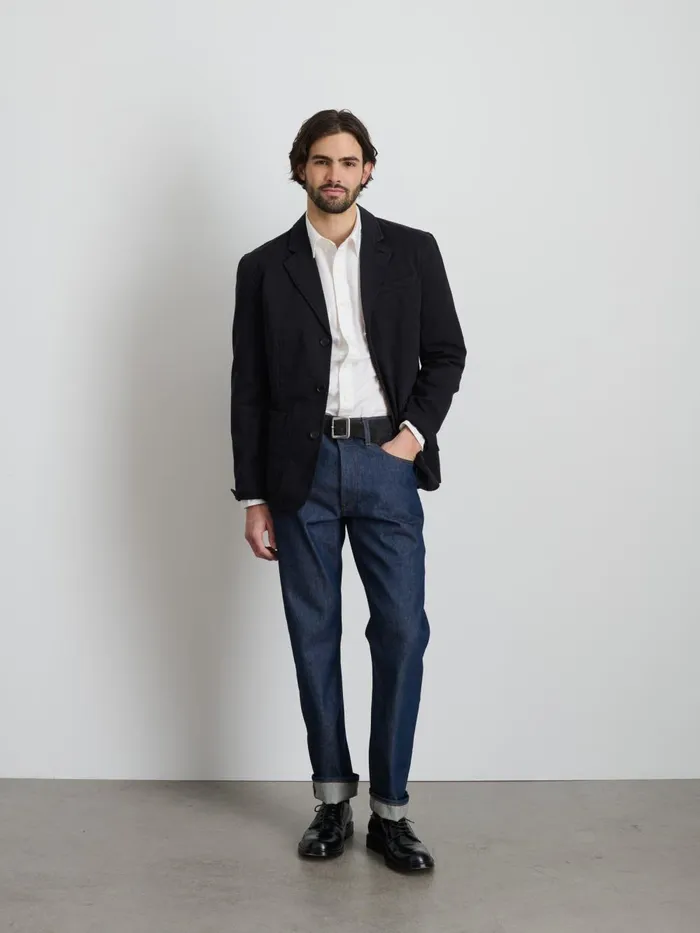 Alex Mill Jackets Coats Men Mill Blazer In Vintage Wash Chino Washed Black