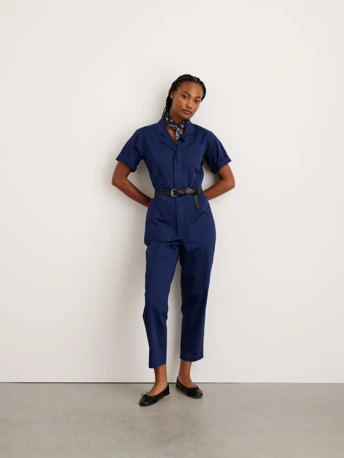 Alex Mill Jumpsuits Women Standard Short Sleeve Jumpsuit Dark Navy