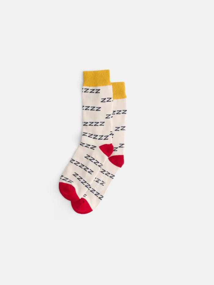 Alex Mill Men P039jimmies Zzzzz Socks Natural