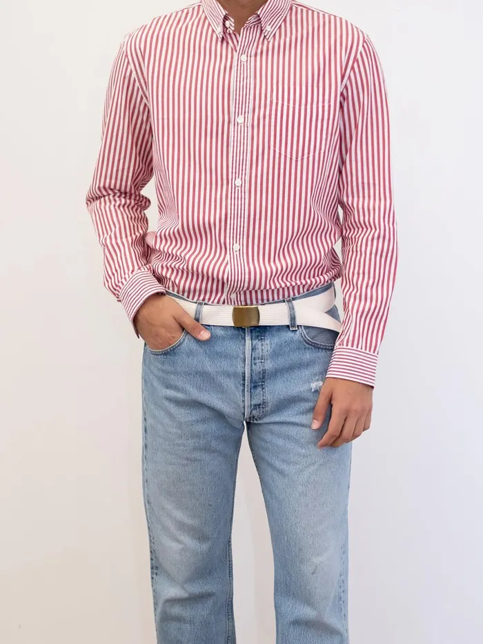 Alex Mill Men Solid WebBelt Natural Alex Mill Men Solid WebBelt Natural
