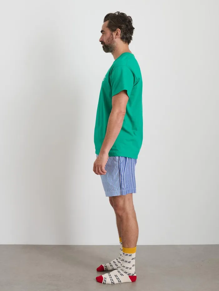 Alex Mill Pajamas Slippers Men P039jimmies Sleep Tee Green