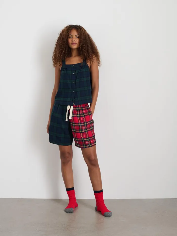Alex Mill Pajamas Slippers Women P039jimmies Sleep Short In Flannel