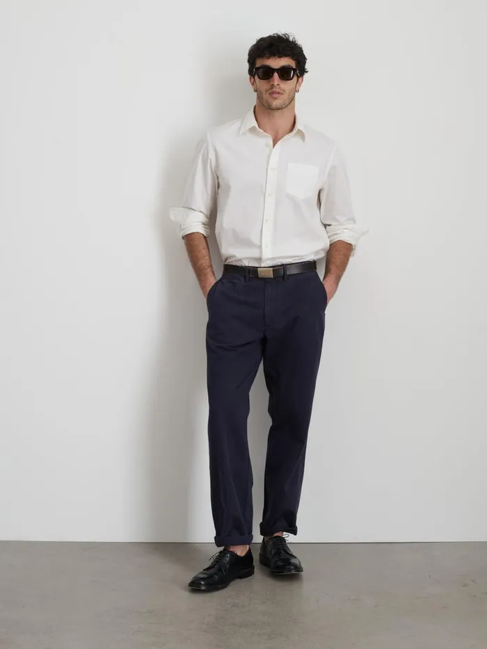 Alex Mill Pants Men Straight Leg Pant In Vintage Washed Chino Dark Navy