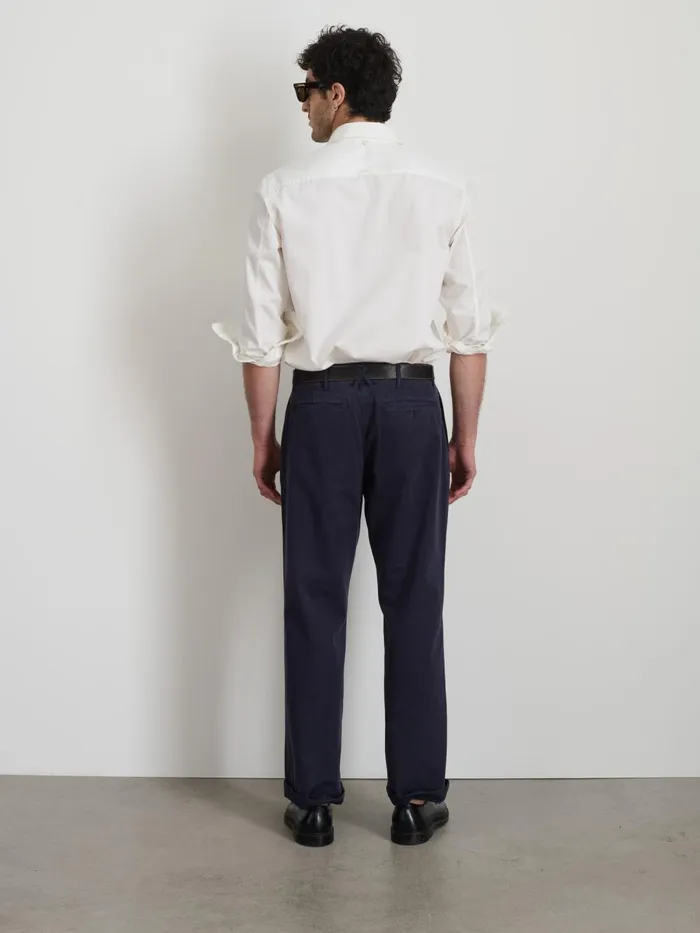 Alex Mill Pants Men Straight Leg Pant In Vintage Washed Chino Dark Navy
