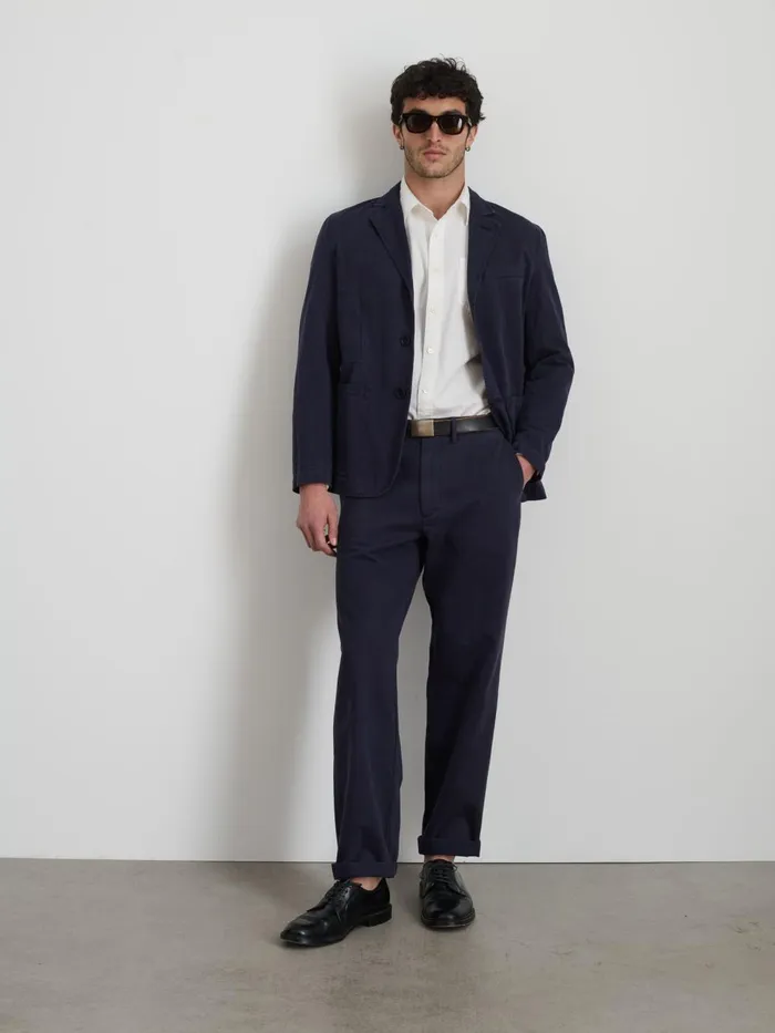 Alex Mill Pants Men Straight Leg Pant In Vintage Washed Chino Dark Navy