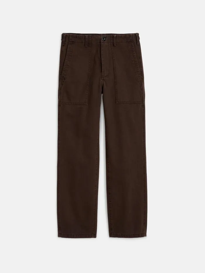 Alex Mill Pants Women Neil Pant In Herringbone Espresso