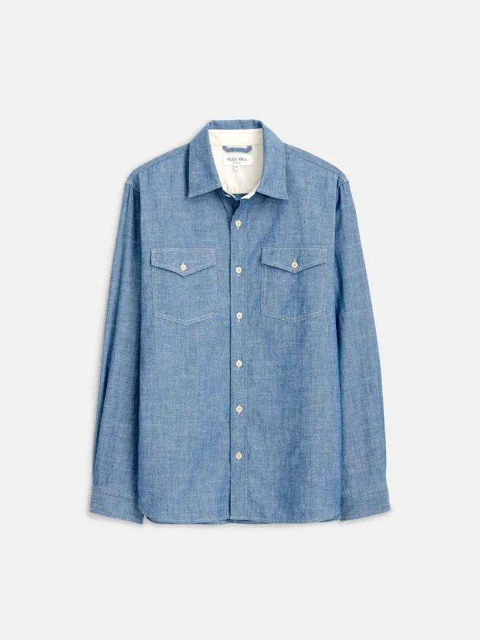 Alex Mill Shirts Men Fred Shirt In Chambray