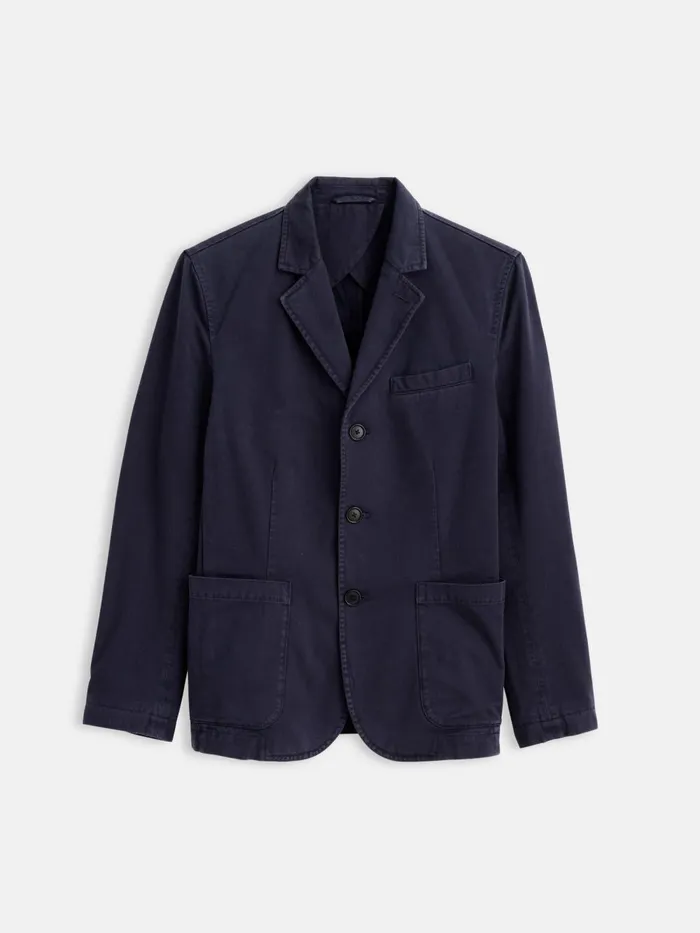 Alex Mill Suiting Blazers Men Mill Blazer In Vintage Wash Chino Dark Navy