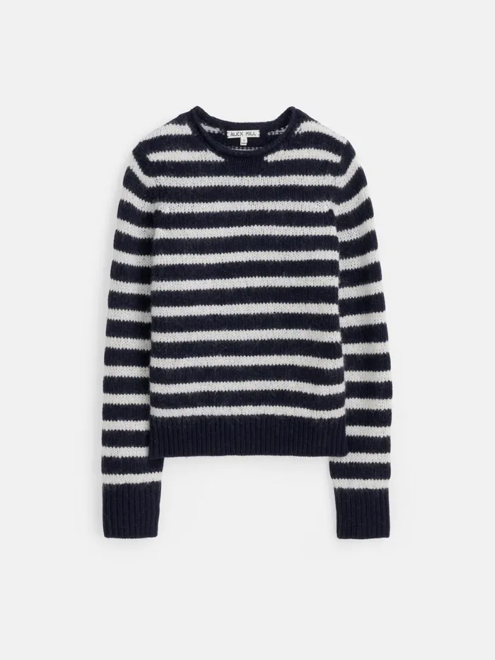 Alex Mill Sweaters Women Jamie Striped Sweater Navyivory