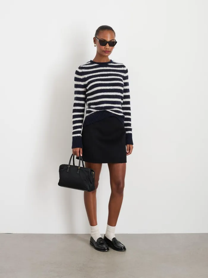 Alex Mill Sweaters Women Jamie Striped Sweater Navyivory