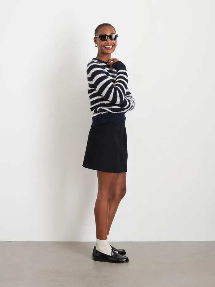 Alex Mill Sweaters Women Jamie Striped Sweater Navyivory