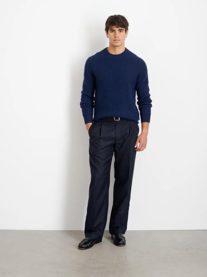 Alex Mill Sweaters Women Jordan Sweater In Washed Cashmere Heather Navy