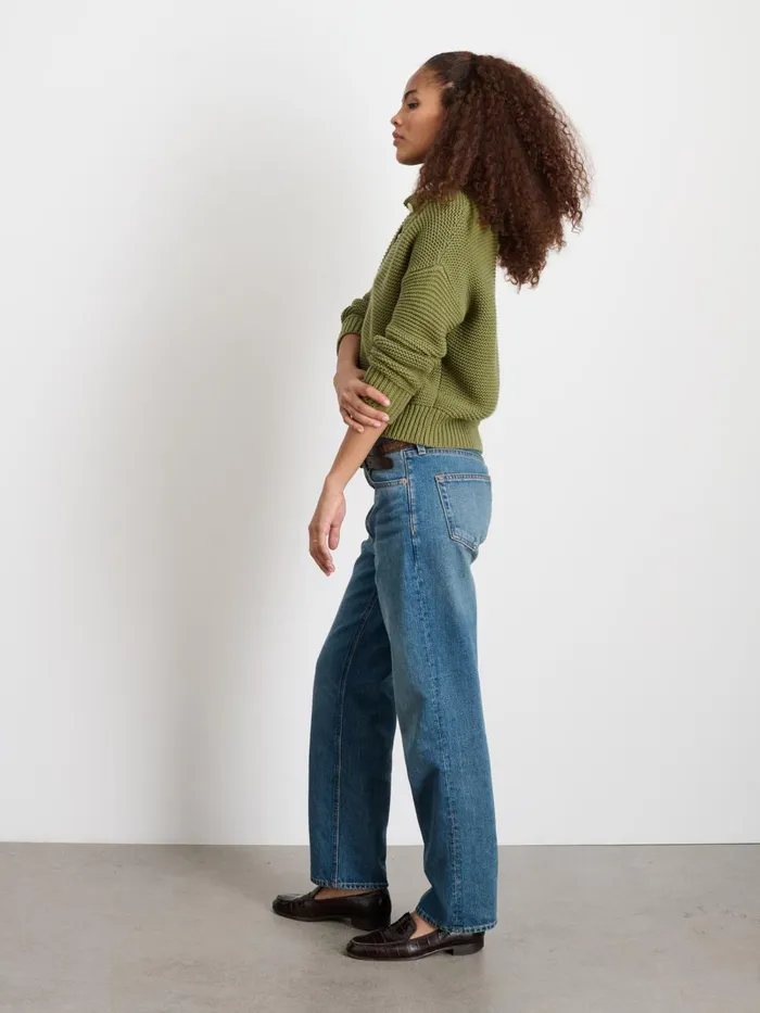 Alex Mill Sweaters Women Nico Cardigan In Cotton Faded Grove