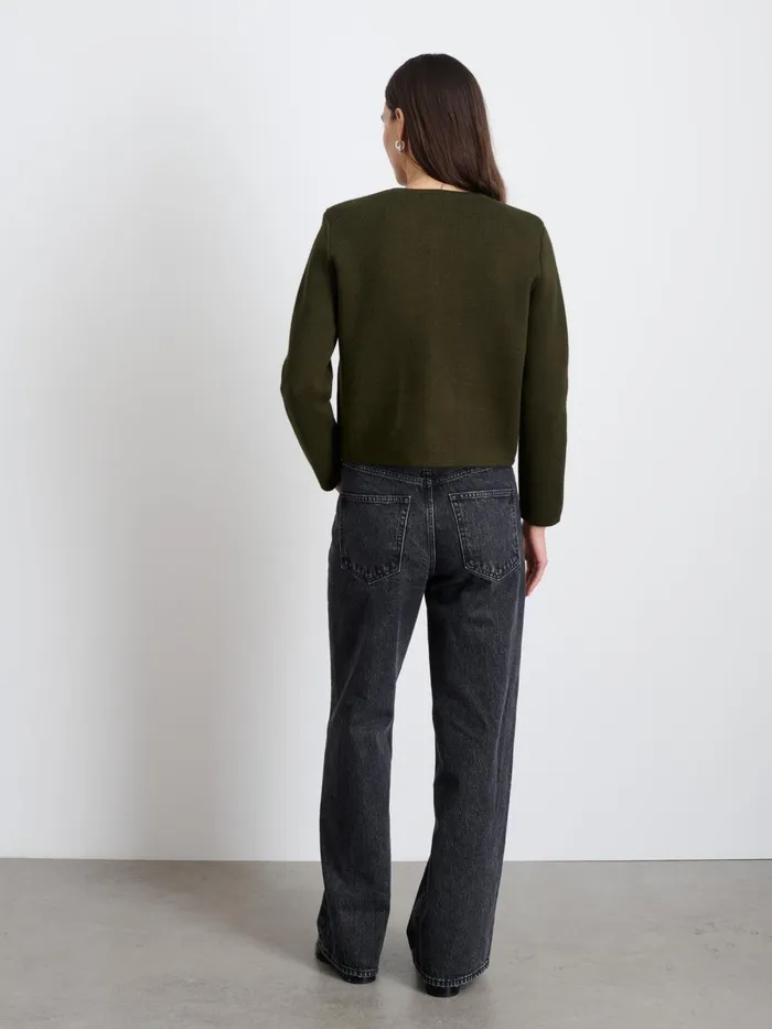 Alex Mill Sweaters Women Paris Sweater Jacket Olive
