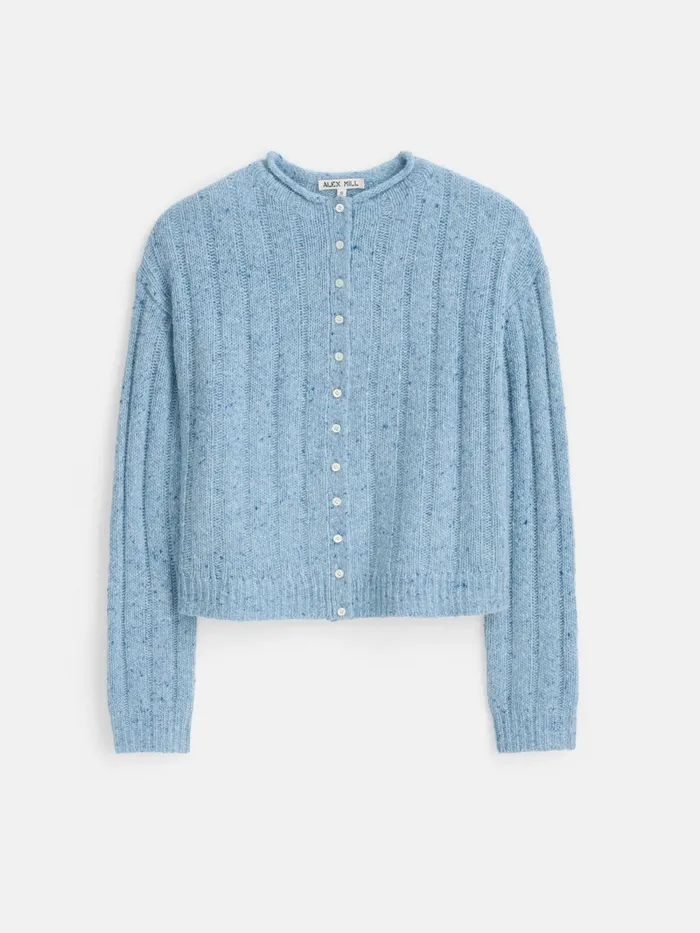 Alex Mill Sweaters Women Reese Cardigan In Donegal Winter Sky