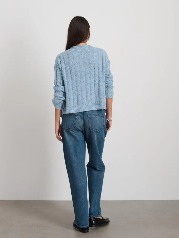 Alex Mill Sweaters Women Reese Cardigan In Donegal Winter Sky