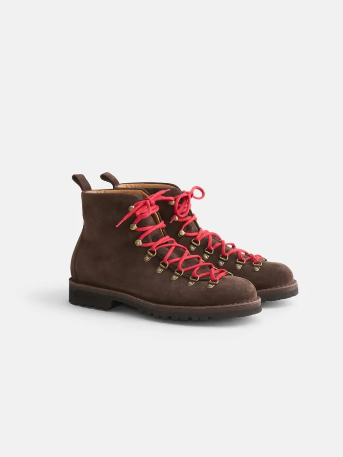 Alex Mill Women Fracap Magnifico Boot Brown Suede