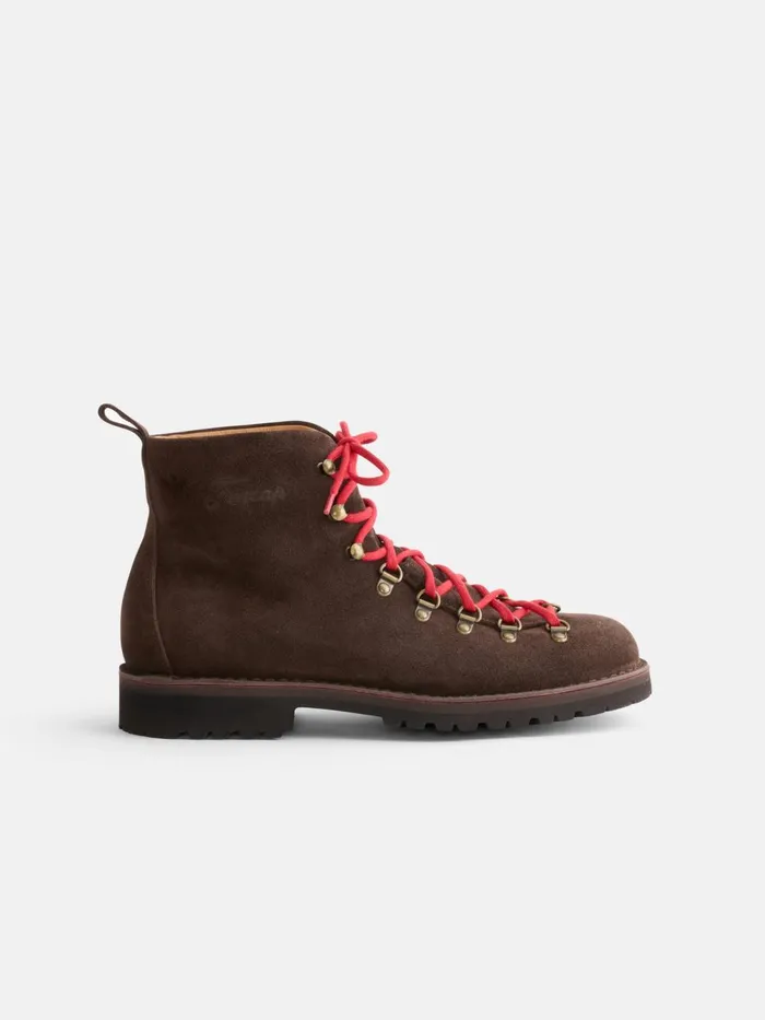 Alex Mill Women Fracap Magnifico Boot Brown Suede