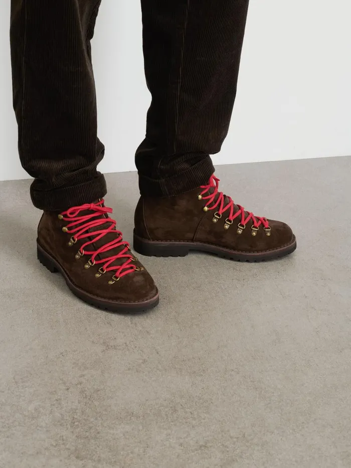Alex Mill Women Fracap Magnifico Boot Brown Suede