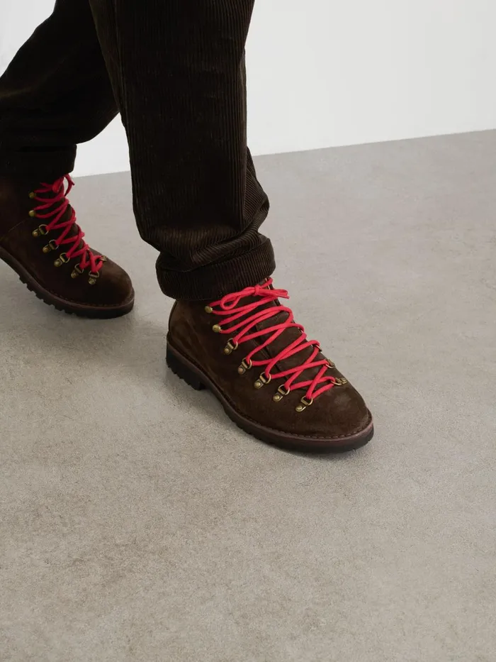 Alex Mill Women Fracap Magnifico Boot Brown Suede