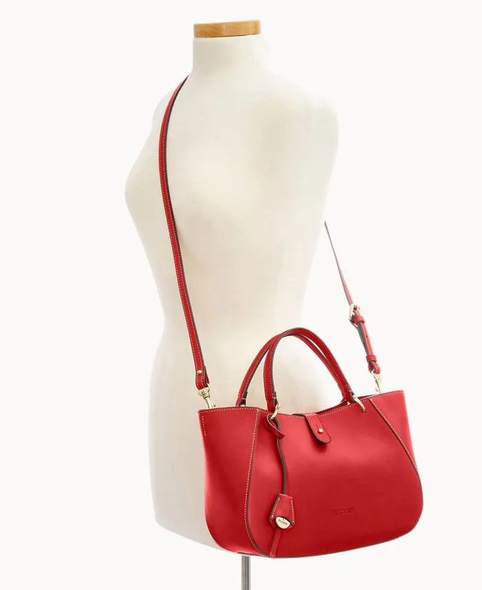 Alto Small Camilla Red Woman Dooney and Bourke Satchels Alto Small Camilla Red Woman Dooney and Bourke Satchels