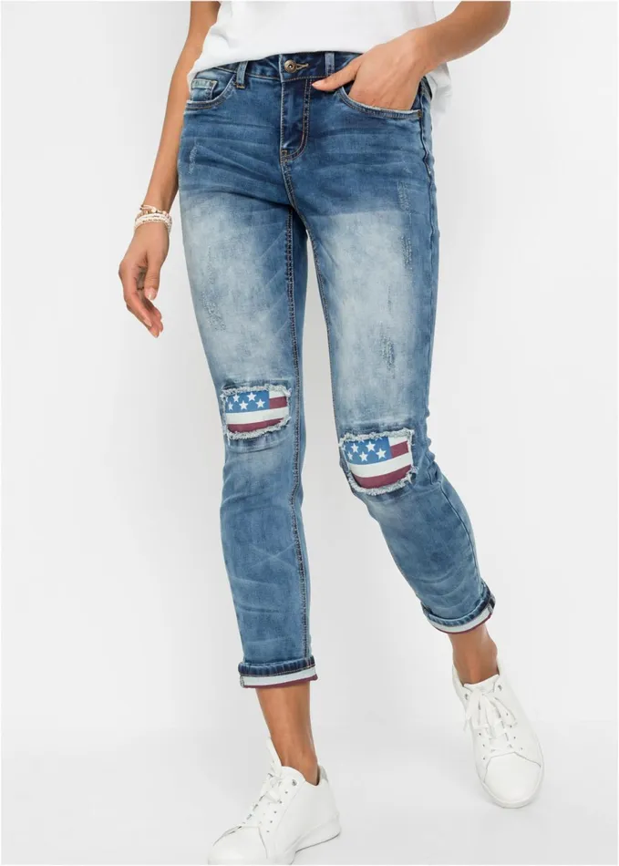 AMERICANA JEANS Medium Wash Women VENUS Novelty Jeans