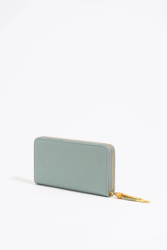 Aquamarine Horizontal Nylon Wallet Lake Green Women Bimba Y Lola Billfolds Aquamarine Horizontal Nylon Wallet Lake Green Women Bimba Y Lola Billfolds
