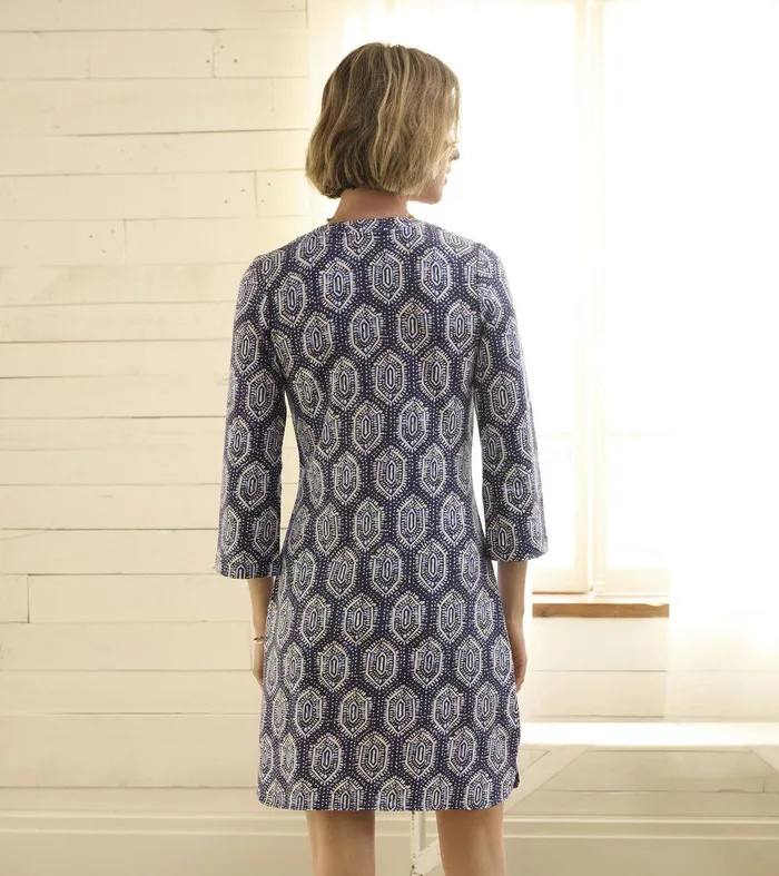Ashley Dress 8211 Geo Batik Hatley