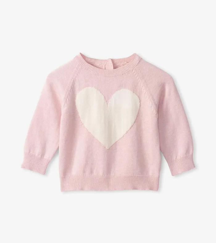 Baby Big Heart Pullover Sweater Hatley