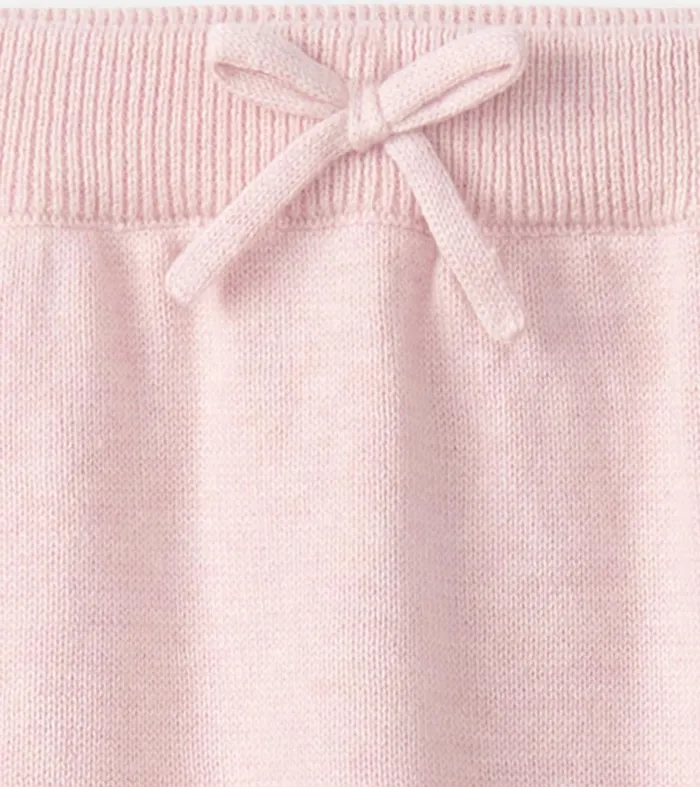 Baby Rose Melange Pull On Sweater Pants Hatley